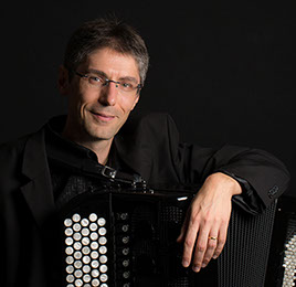 Fabien Packo (Accordéon)  Photo Pierre Colletti